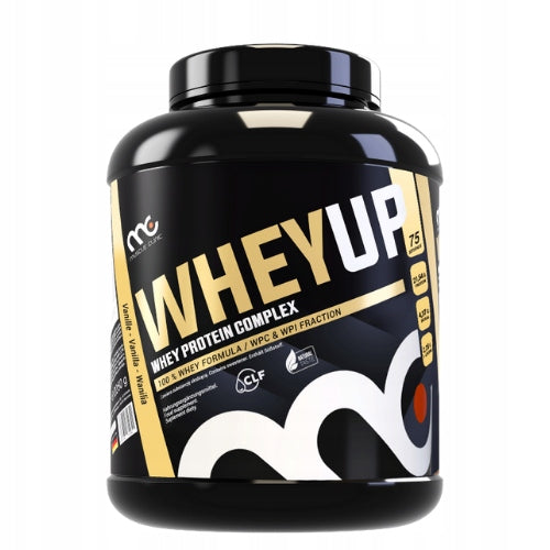 MUSCLE CLINIC WHEY UP 1800g PROTEIN CONDITIONER CONCENTRATE - VANILLA EAN (GTIN) 4260349715416
