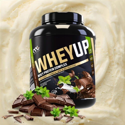MUSCLE CLINIC WHEY UP 2250g PROTEIN CONDITIONER CONCENTRATE - CHOCOLATE MINT Expiration date at least 1 year from the date of purchase