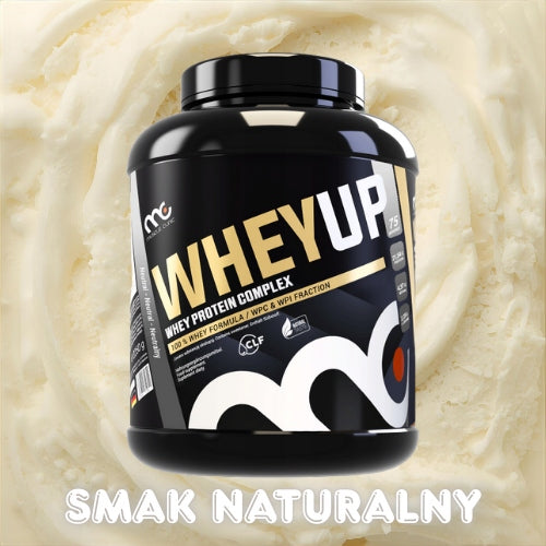 MUSCLE CLINIC WHEY UP 2250g PROTEIN CONDITIONER CONCENTRATE - NATURAL FLAVOUR Expiration date at least 1 year from the date of purchase