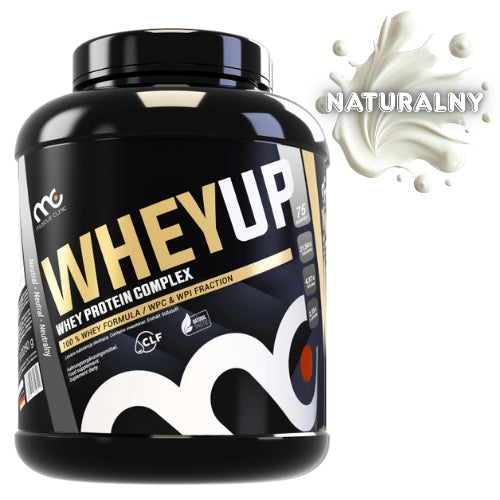 MUSCLE CLINIC WHEY UP 2250g PROTEIN CONDITIONER CONCENTRATE - NATURAL FLAVOUR