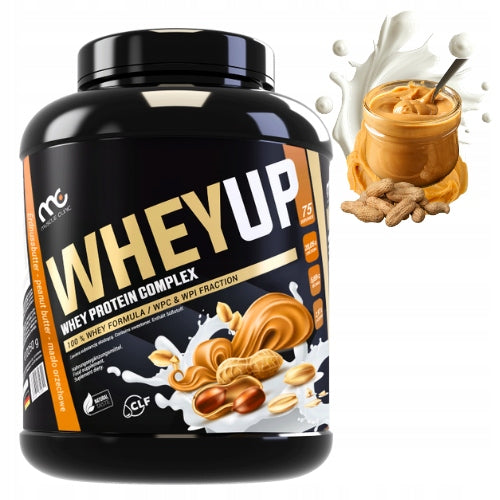 MUSCLE CLINIC WHEY UP 2250g PROTEIN CONDITIONER CONCENTRATE - PEANUT BUTTER