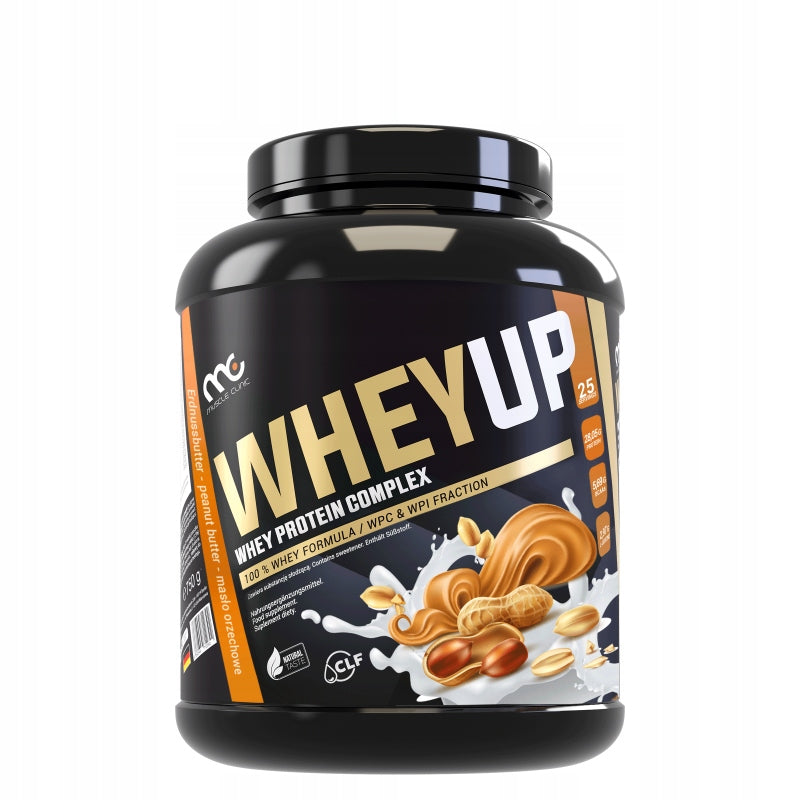 MUSCLE CLINIC WHEY UP 750G peanut butter