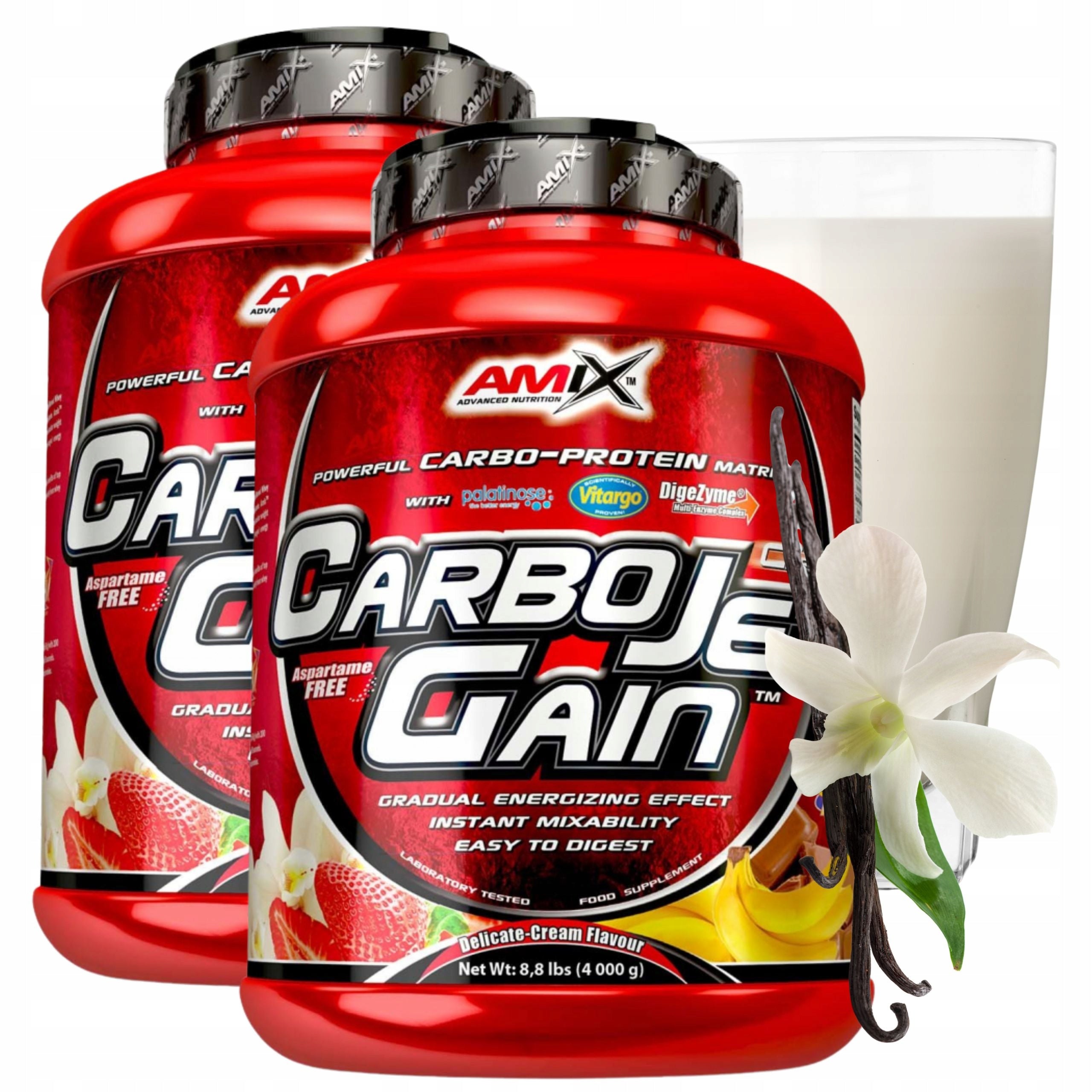 MUSCLE CONDITIONER Carbohydrates Complex Protein WPI Vanilla Gainer 8000g