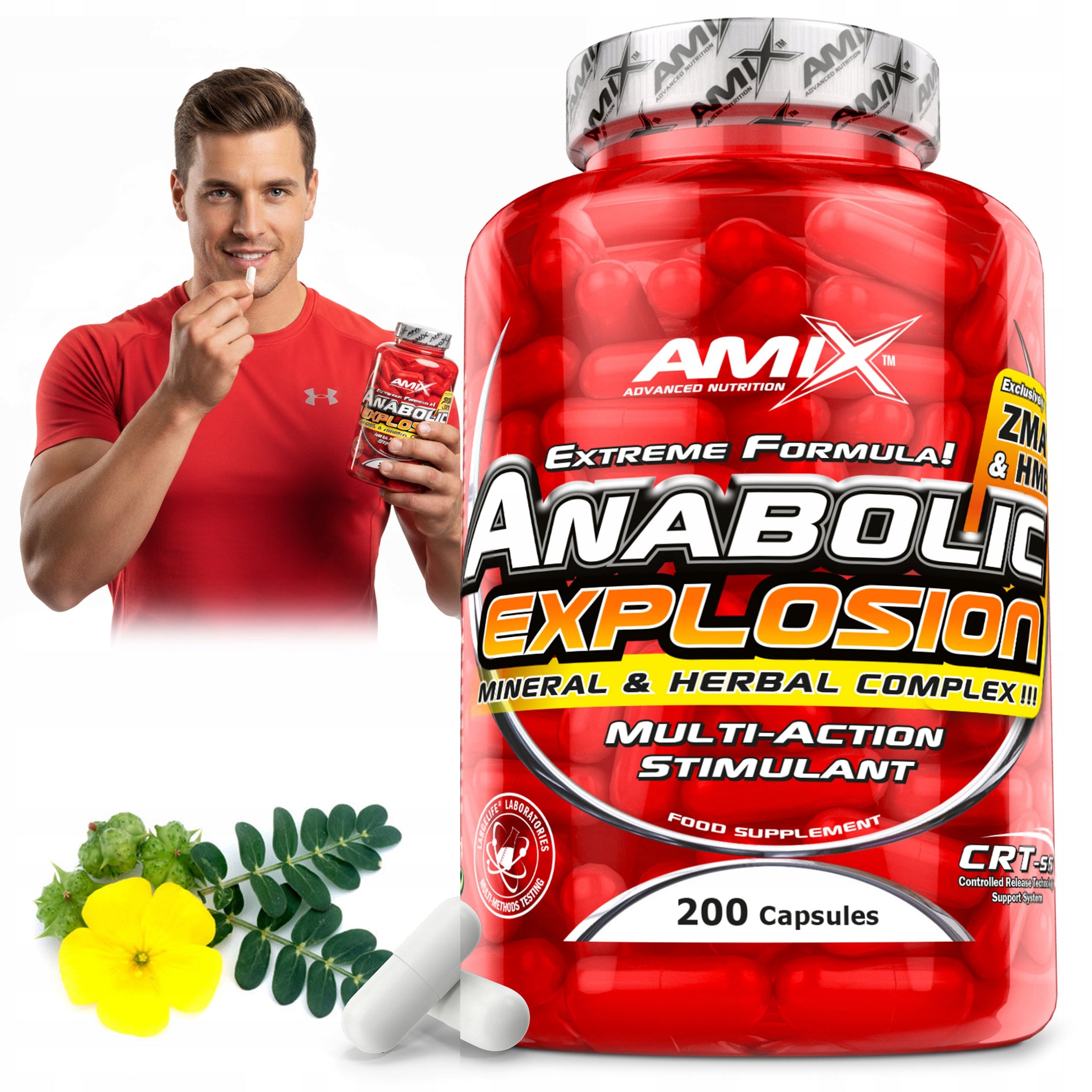MUSCLE CONDITIONER Pure Mass Anabolik Explosion - Booster testo HMB ZMA