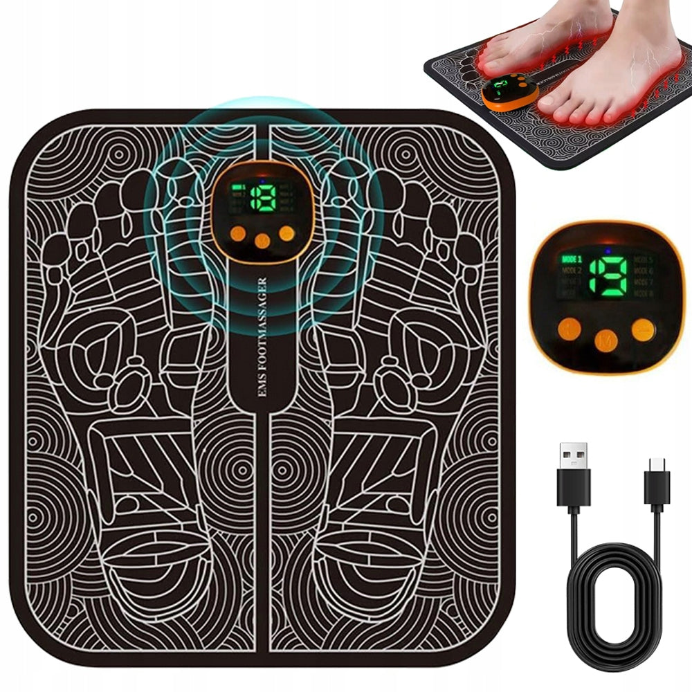 MUSCLE ELECTROSTIMULATOR EMS ELECTRIC FOOT MASSAGER 19-DEGREE