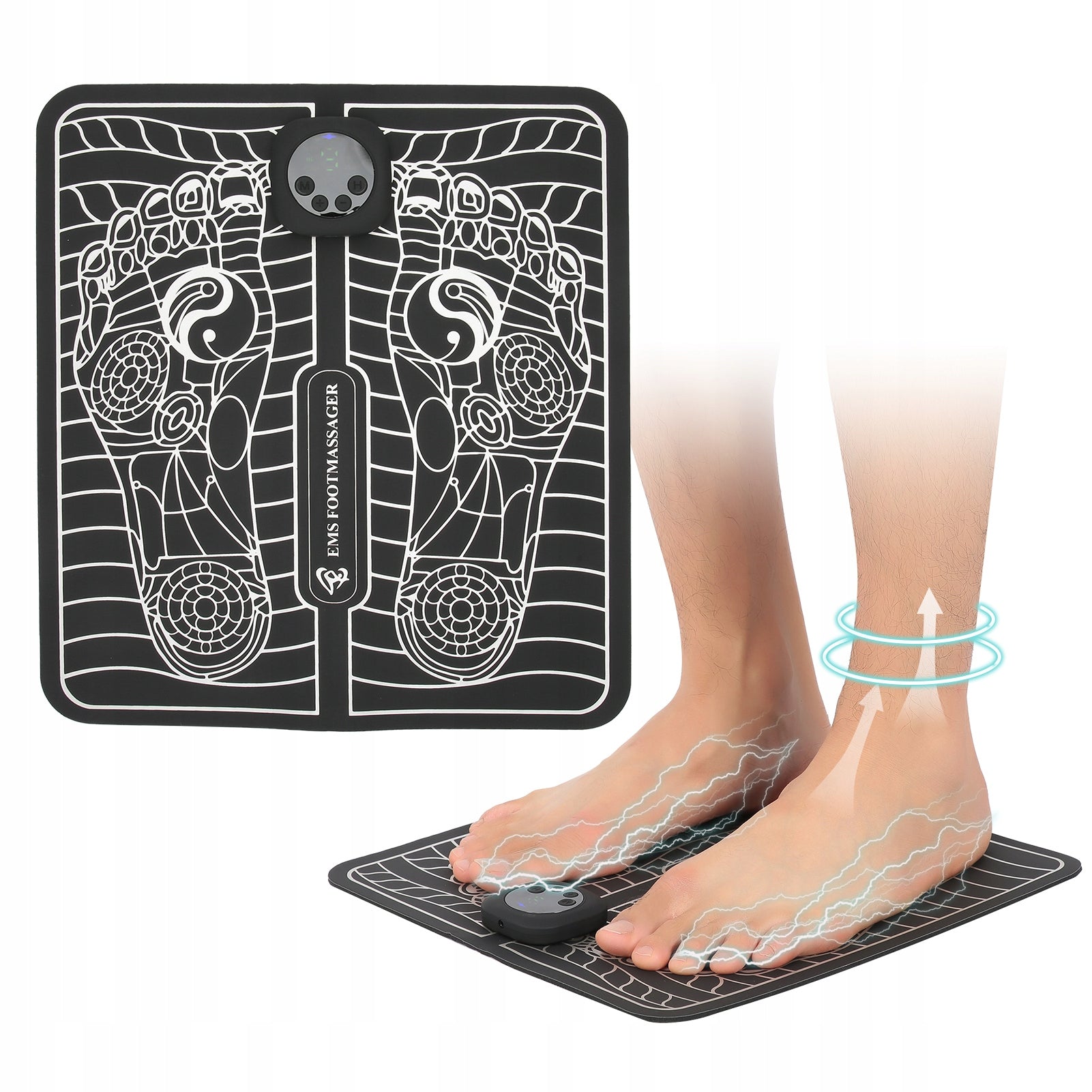 MUSCLE ELECTROSTIMULATOR MASSAGE MAT FOR FOOT MASSAGE MASSAGER EMS Packaging status original
