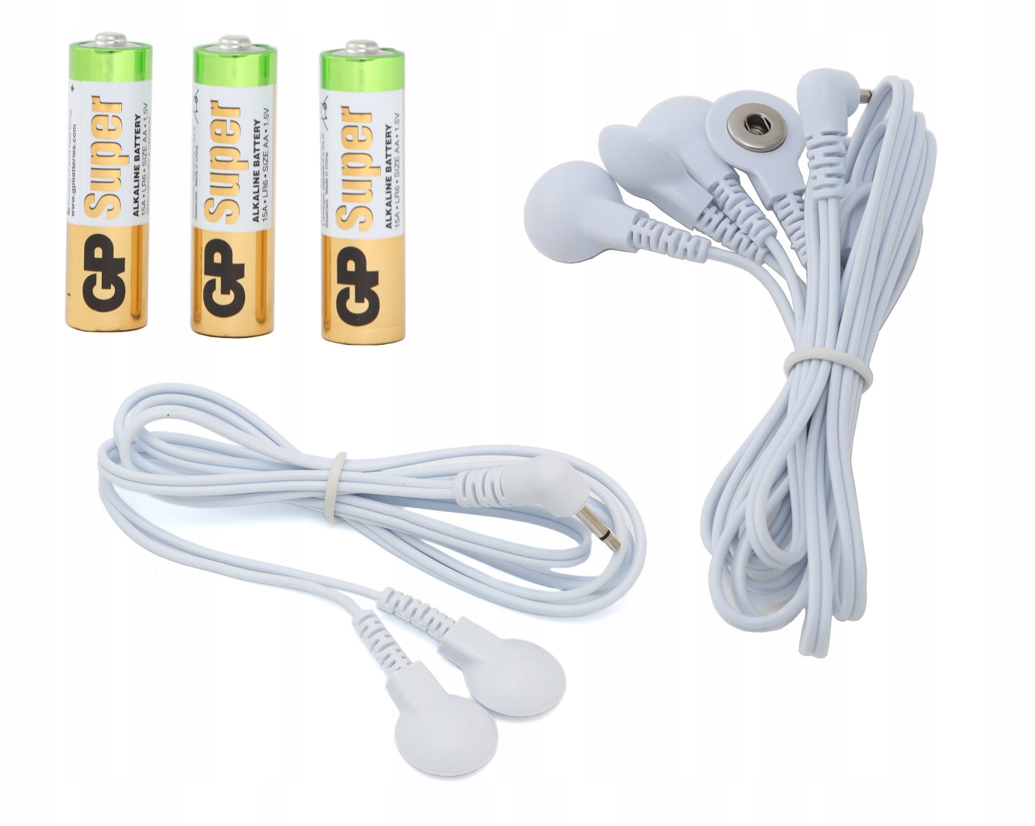 MUSCLE ELECTROSTIMULATOR MASSAGER TENS EMS+28 ELECTRODES+BATTERIES SET XXL Kind electrical muscle stimulator