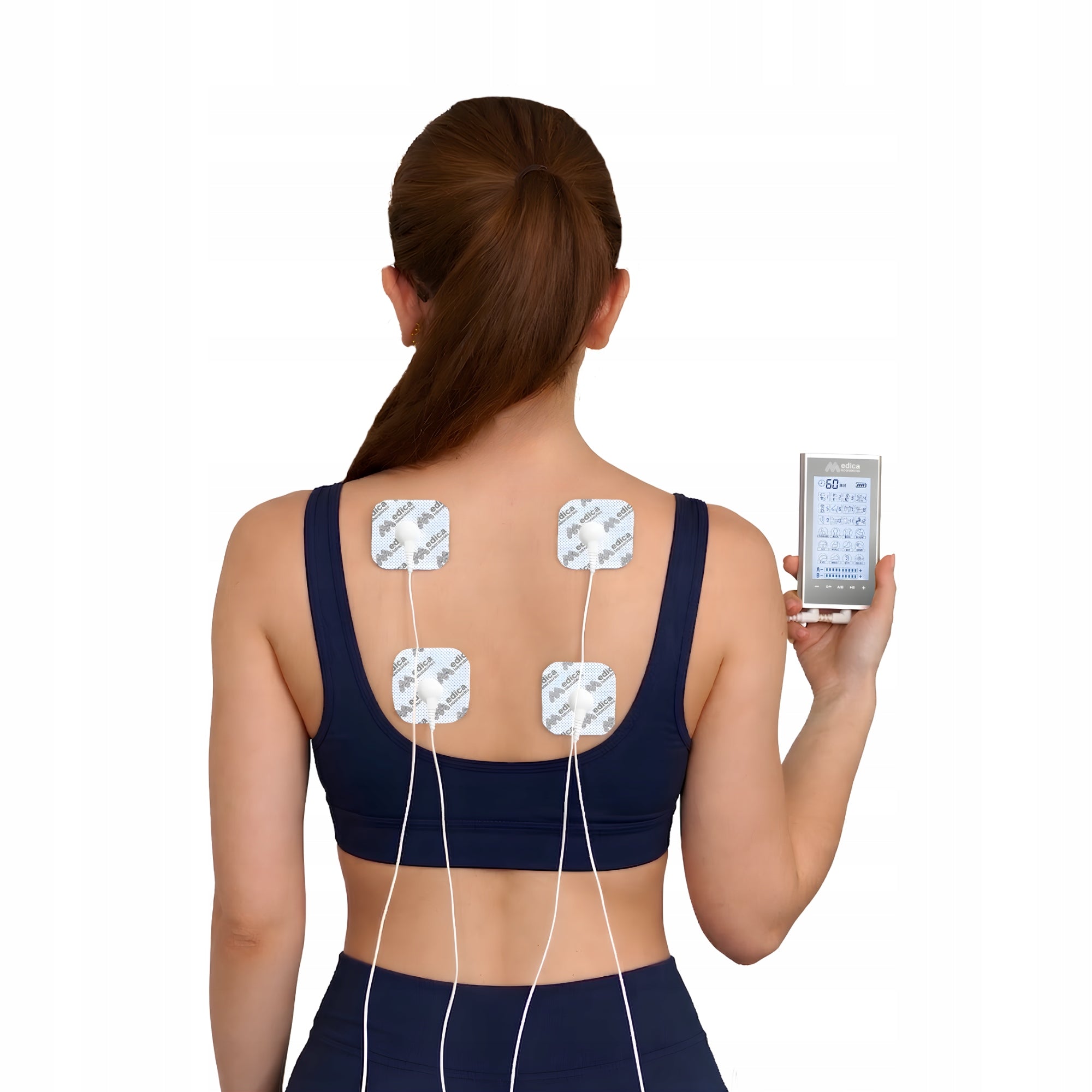 MUSCLE ELECTROSTIMULATOR MASSAGER TENS EMS ELECTROTHERAPY 17 PACK ELECTRODE Manufacturer code AS-2016ML