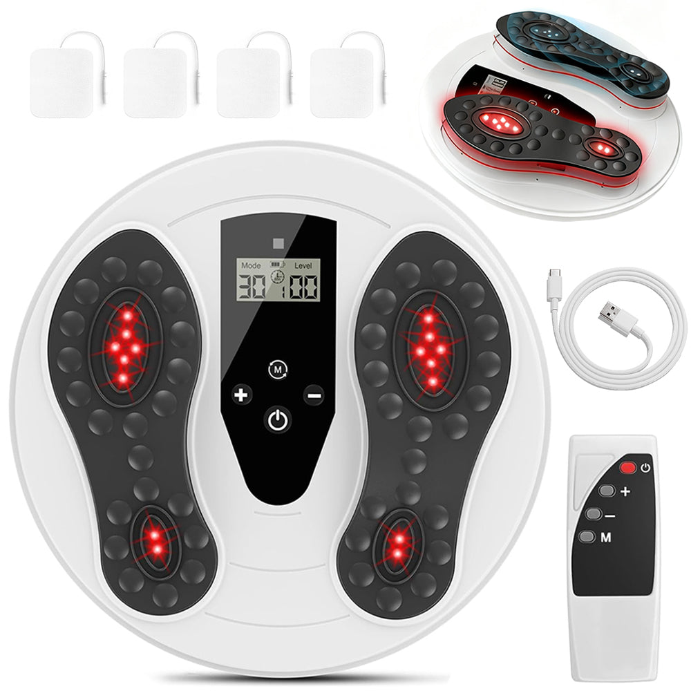 MUSCLE ELECTROSTIMULATOR MAT FOOT MASSAGER TENS EMS 2IN1 FOR ACUPRESSURE