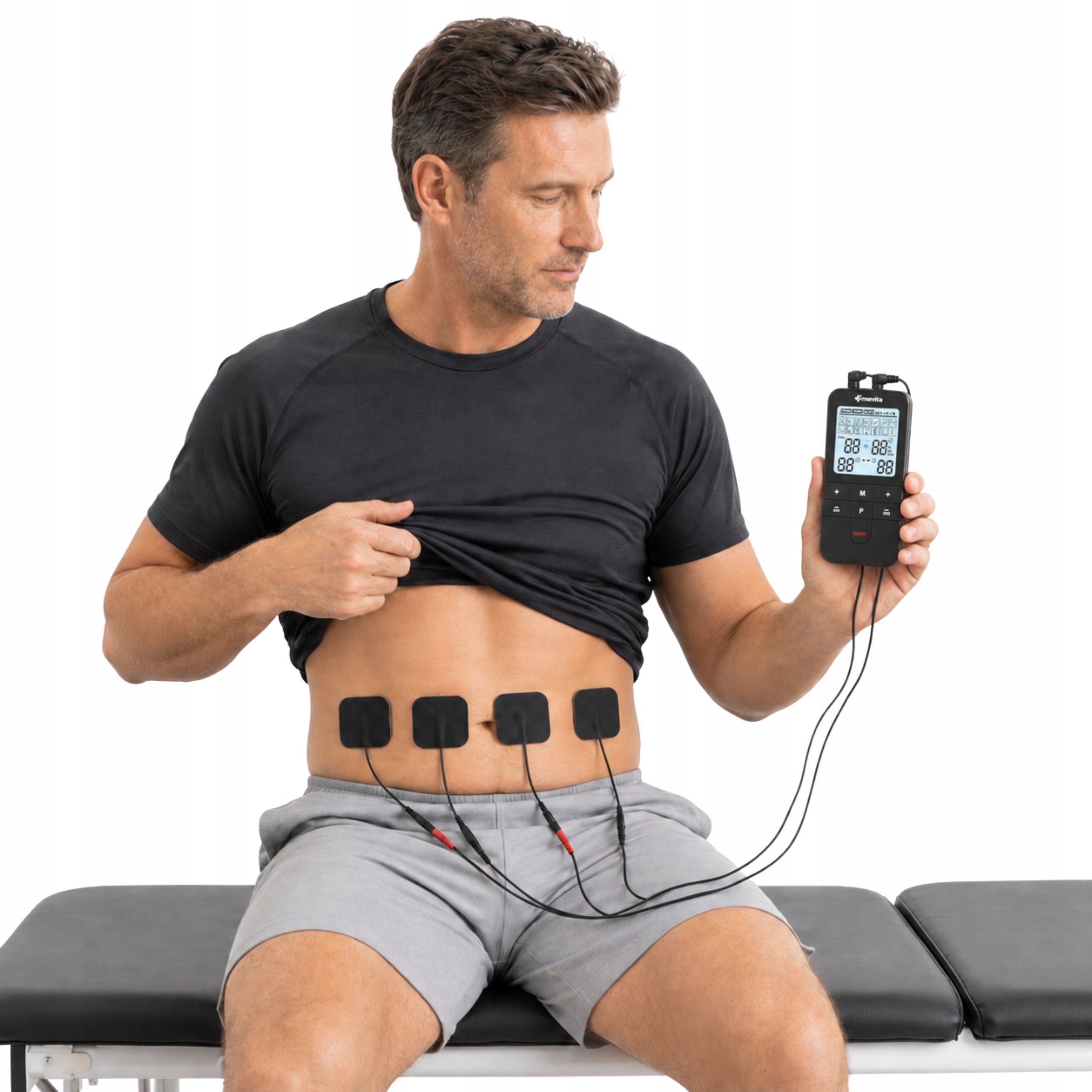 MUSCLE ELECTROSTIMULATOR STIMULATION ELECTROTHERAPY TENS EMS MASSAGER MEVITA Medical device yes