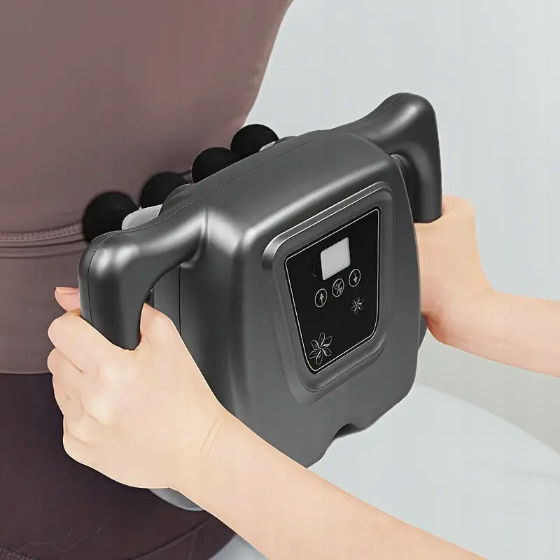 MUSCLE MASSAGE GUN WITH 16 HEADS, DEEP TISSUE FOR MASSAGE, BLACK Medical device no