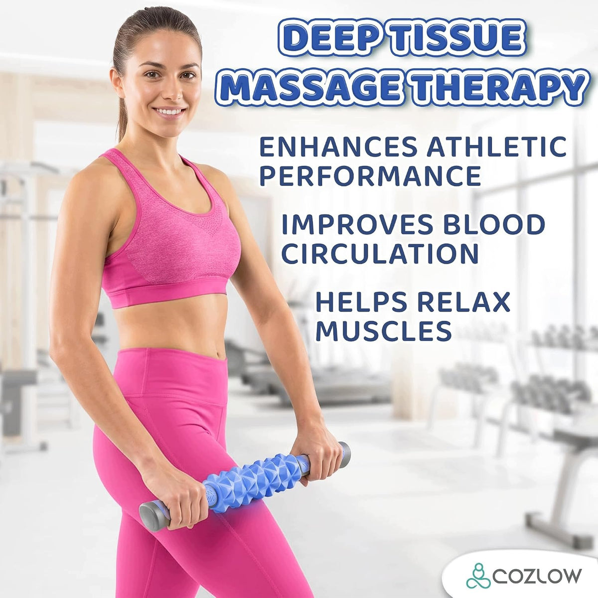 MUSCLE MASSAGE ROLLER STICK REHABILITATION Brand no brand