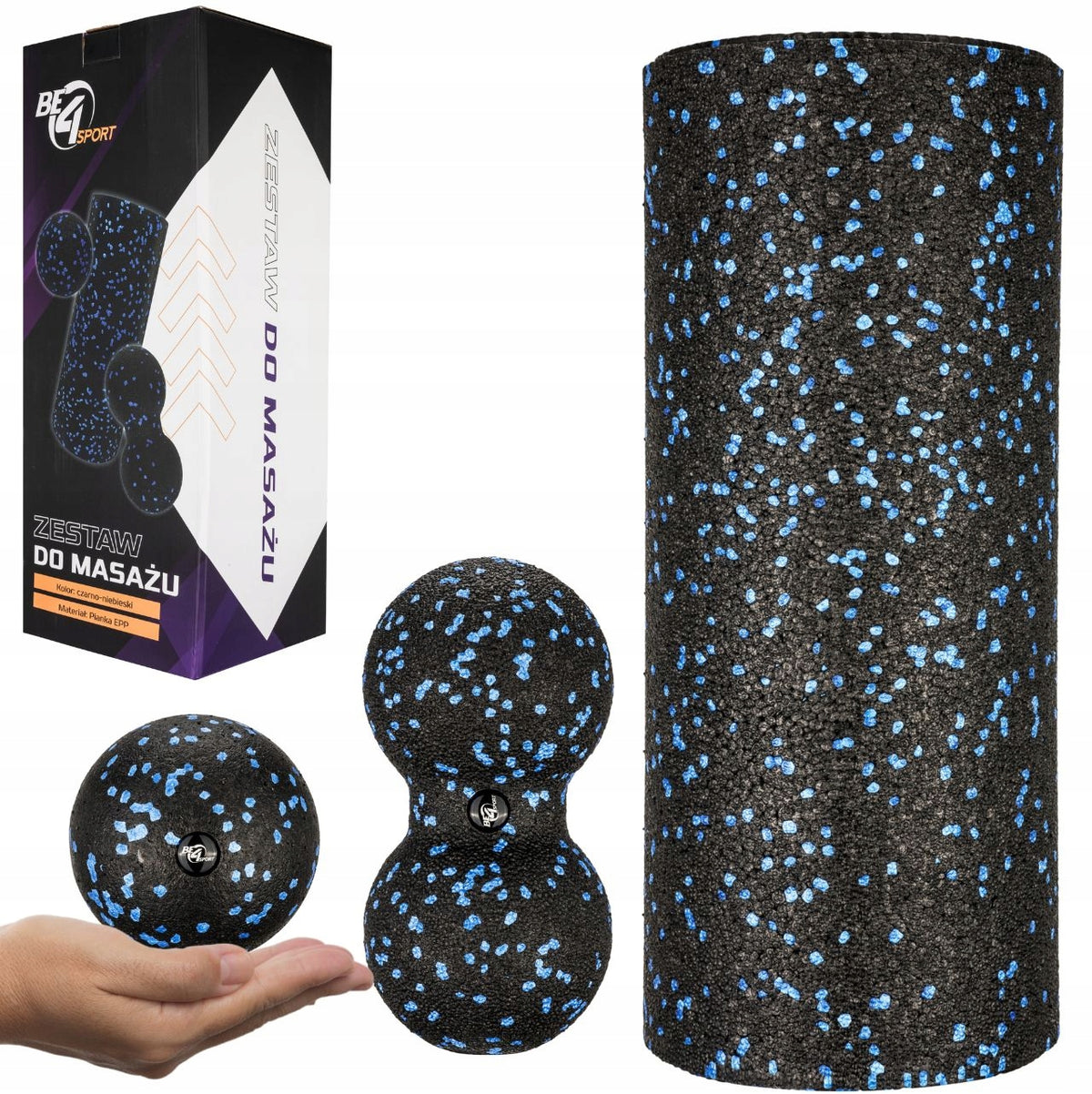 MUSCLE MASSAGE SET ROLLER DUOBALL BALL SINGLE HIGH QUALITY