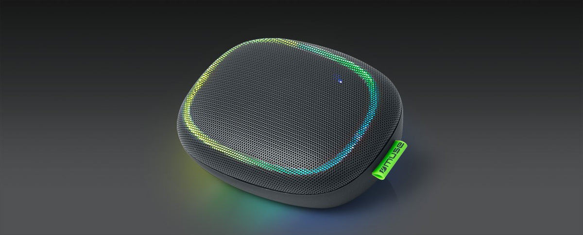 MUSE WIRELESS SPEAKER M-328 BLACK Batteries included yes
