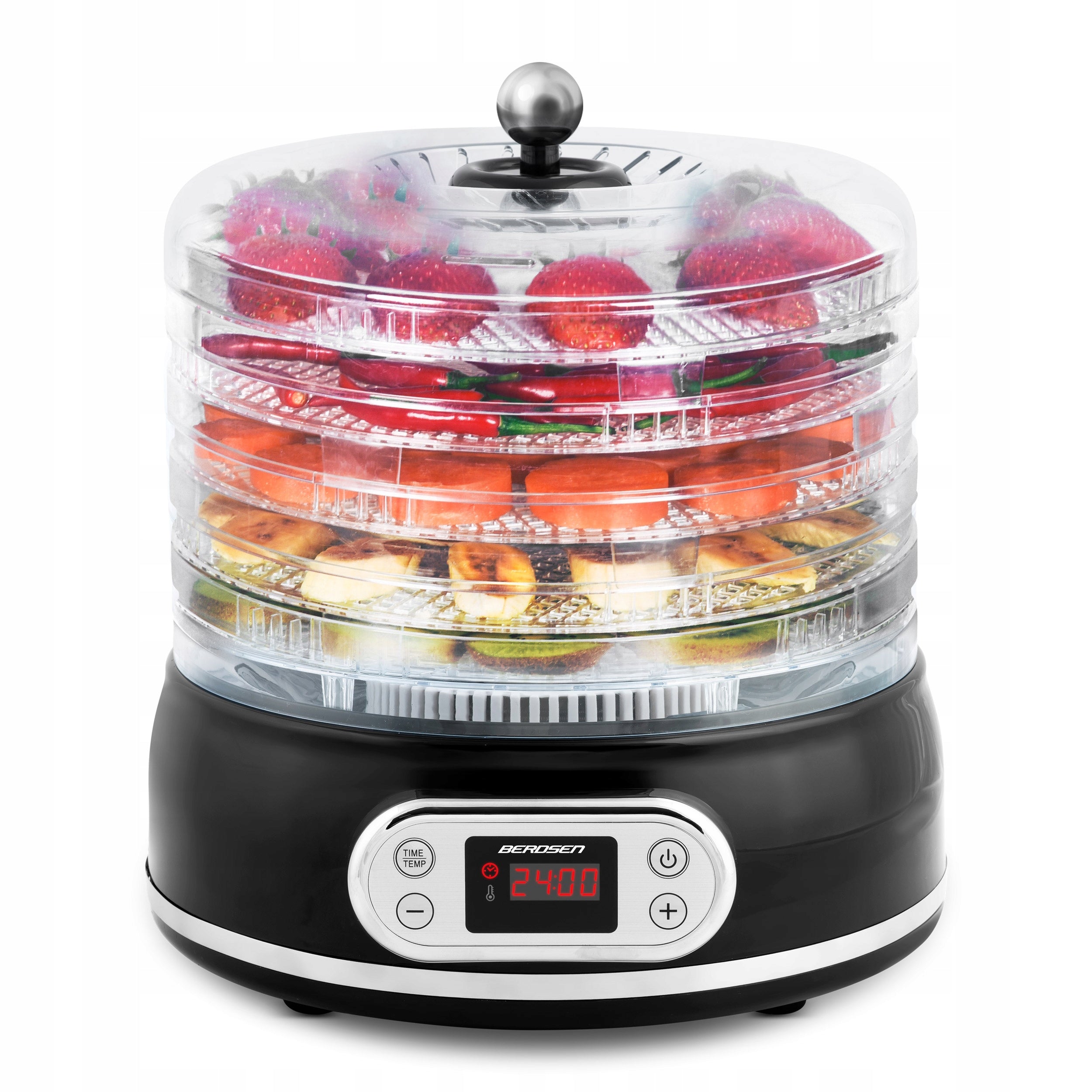 MUSHROOM DRYER VEGETABLE HERBS FOOD MEAT 5 SIT TIMER BLACK 400W Brand Bass