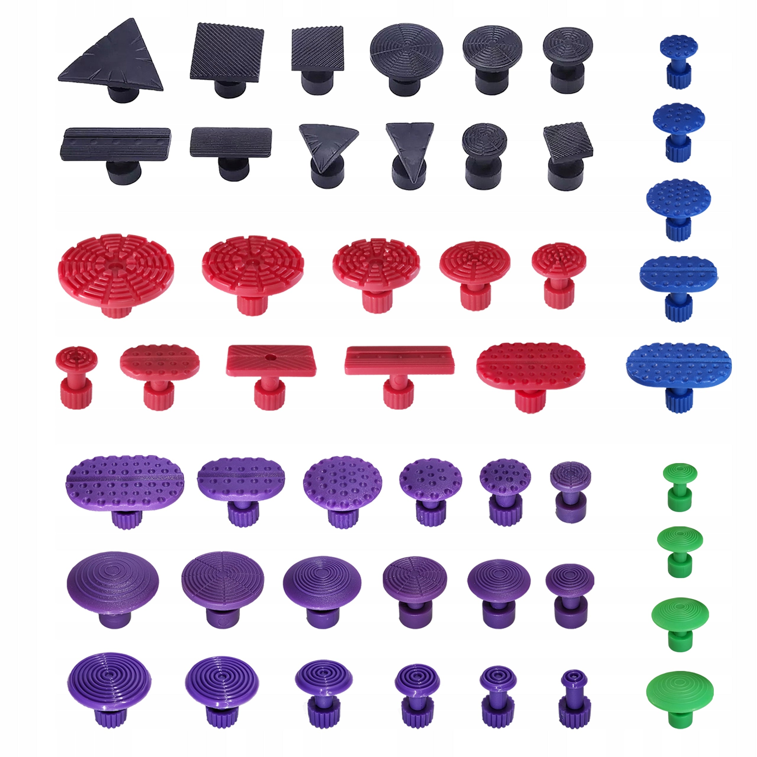 MUSHROOM PDR ADAPTERS DENT REMOVAL KIT 49 pieces