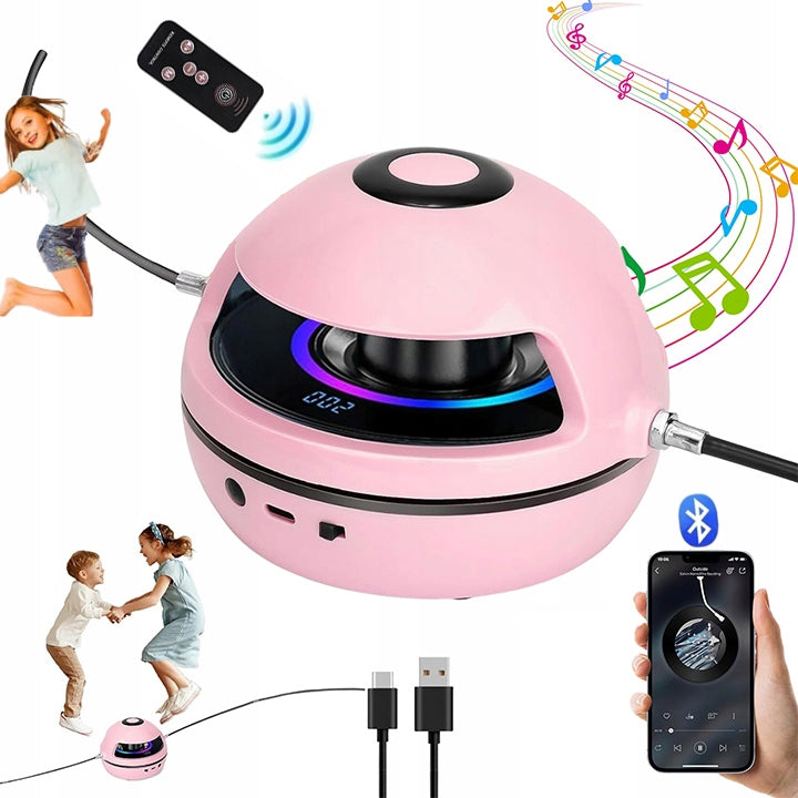 MUSIC JUMP ROPE AUTOMATIC SMART BLUETOOTH LED REMOTE CONTROL SPEAKER