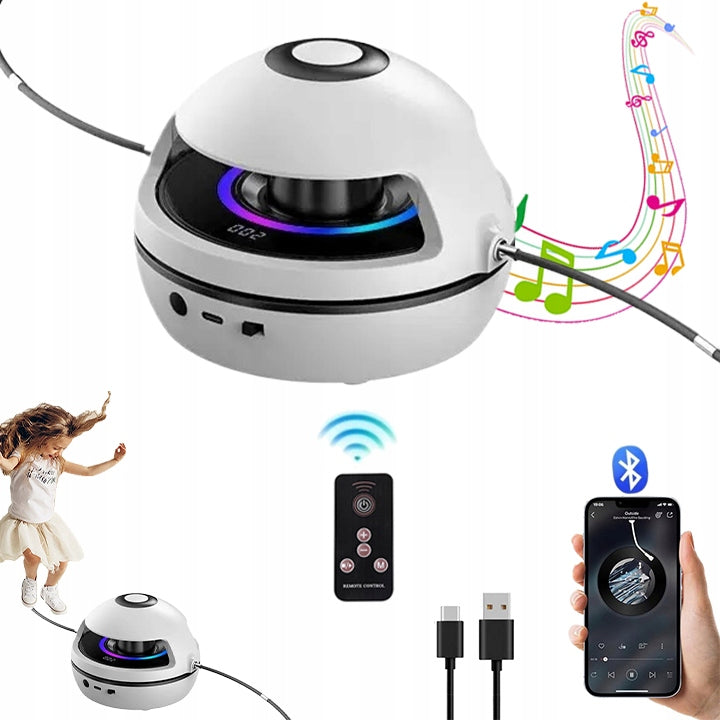 MUSIC JUMP ROPE AUTOMATIC SMART BLUETOOTH LED REMOTE CONTROL SPEAKER