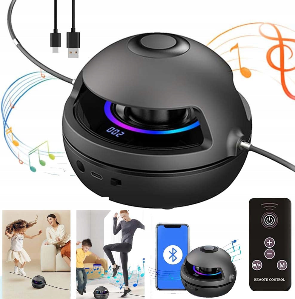 MUSIC JUMP ROPE SMART AUTOMATIC FOR BABY WITH REMOTE CONTROL AND LED