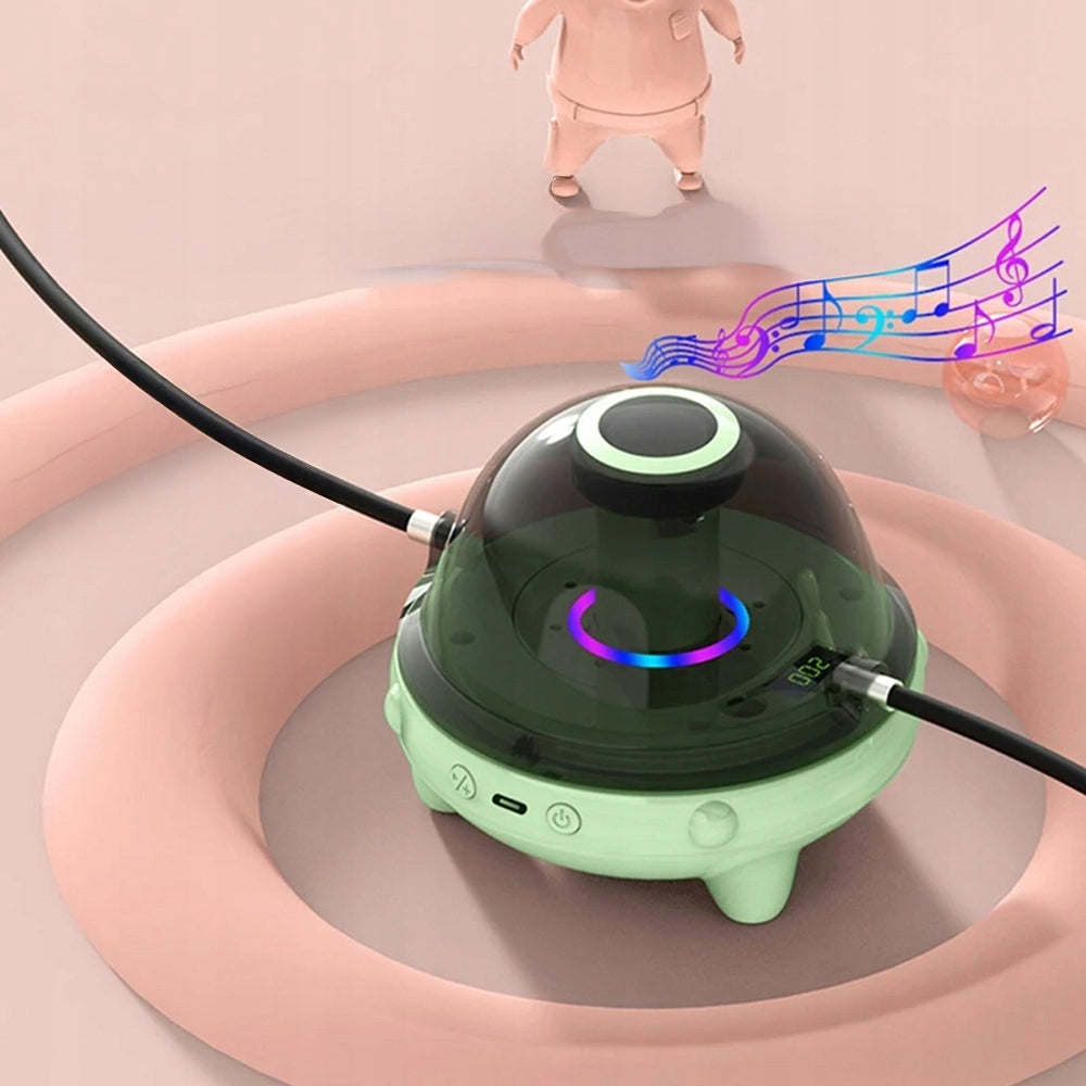 MUSIC SKIPPING ROPE AUTOMATIC BLUETOOTH WITH COUNTER + LED DISPLAY Packaging status original