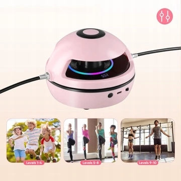 MUSIC SKIPPING ROPE BLUETOOTH 5.1 AUTOMATIC WITH COUNTER + LED DISPLAY Manufacturer code 6HG2450BU1130