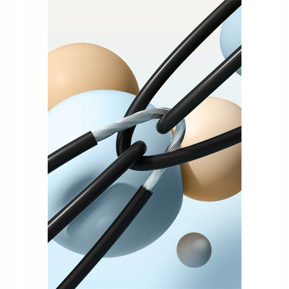 MUSIC SKIPPING ROPE INTERACTIVE ROPE FOR MANY WITH DISPLAY WITH COUNTER Rope length 71.99 cm