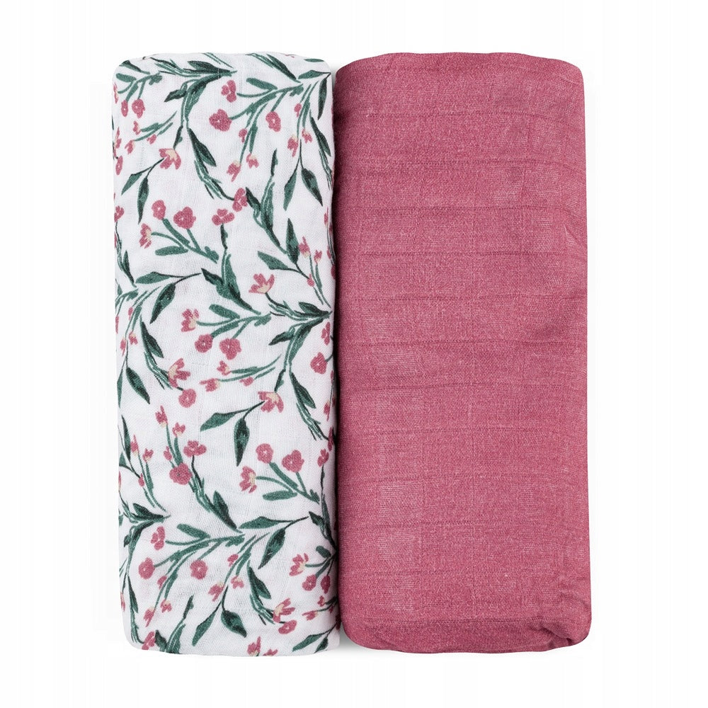 MUSLIN DIAPER 2 pcs MUSLIN SWADDLE 120x120cm PETITE&MARS MISTY Packaging status original