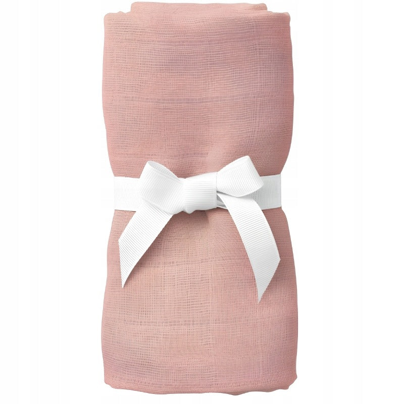 MUSLIN DIAPER BLANKET MUSLIN SWADDLE 120x120cm POLISH PRODUCT