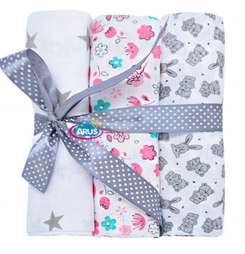 MUSLIN DIAPER MUSLIN 70X80 SOFT-dirty pink Kind muslin