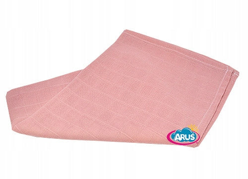 MUSLIN DIAPER MUSLIN 70X80 SOFT-dirty pink