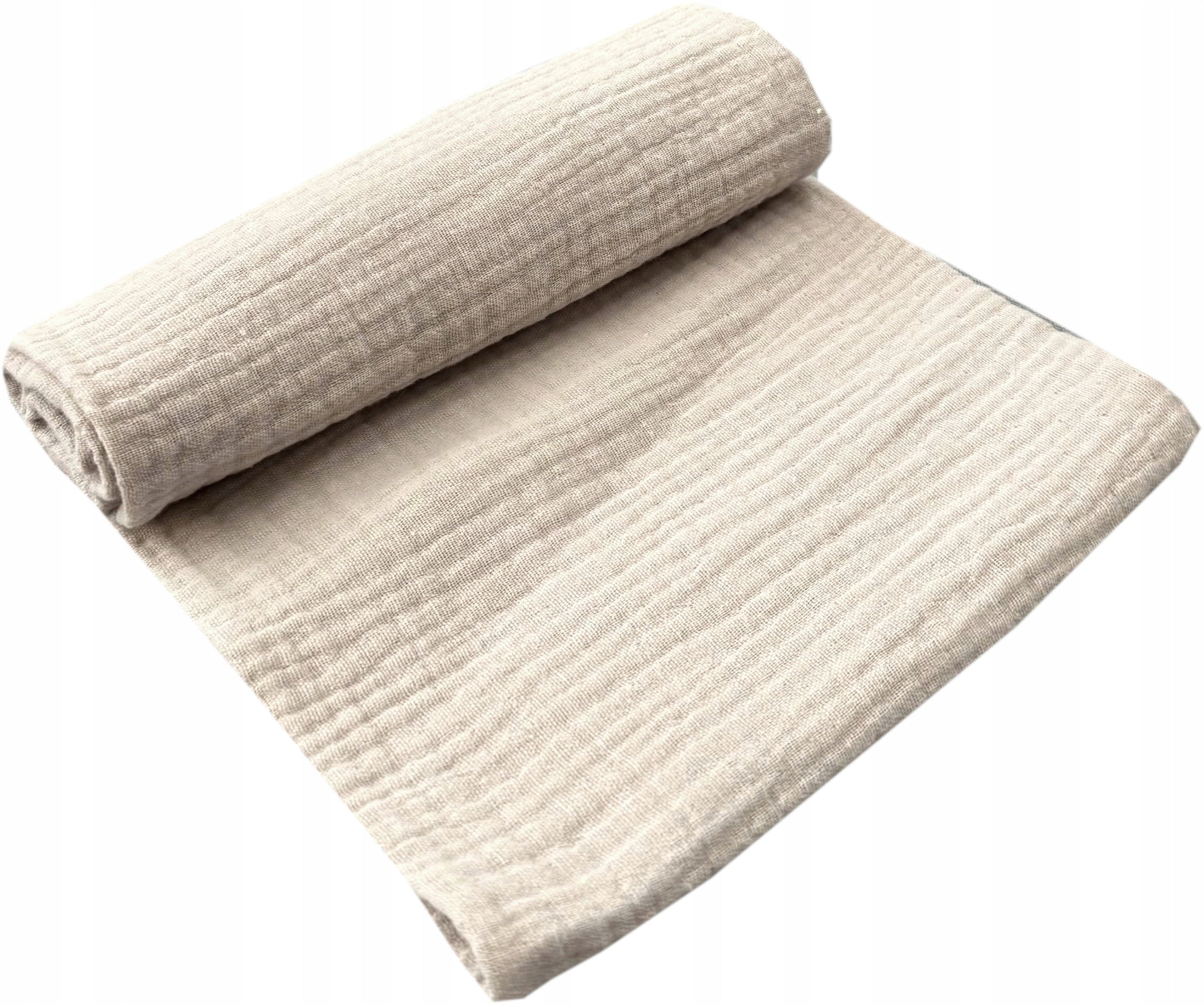 MUSLIN DIAPER PREMIUM DOUBLE GAZE 100% cotton 70x70 cm BEIGE
