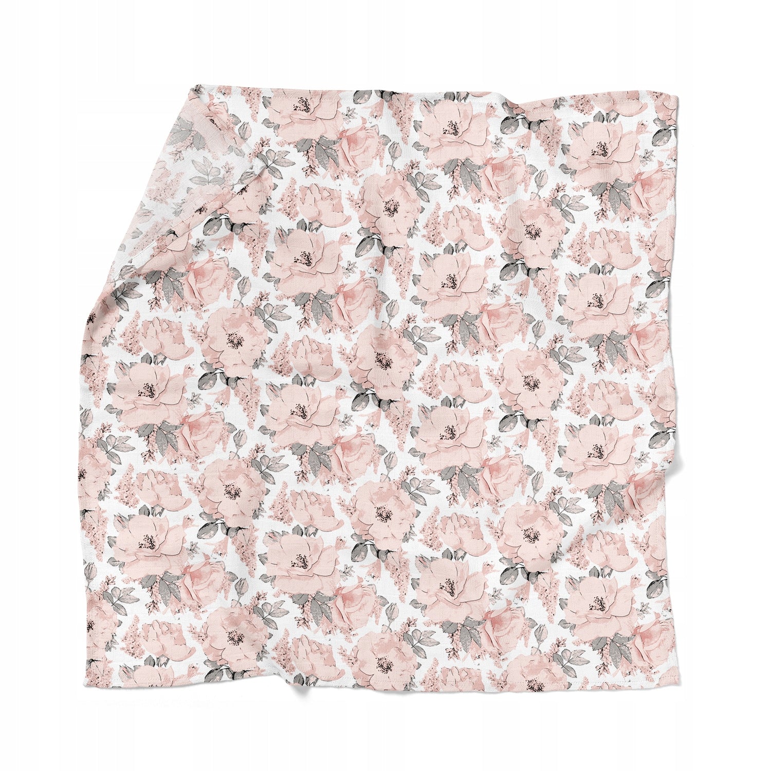 MUSLIN DIAPERS 38 x 38 cm COTTON 5 PIECES POLISH PRODUCT Brand Cztery Słonie