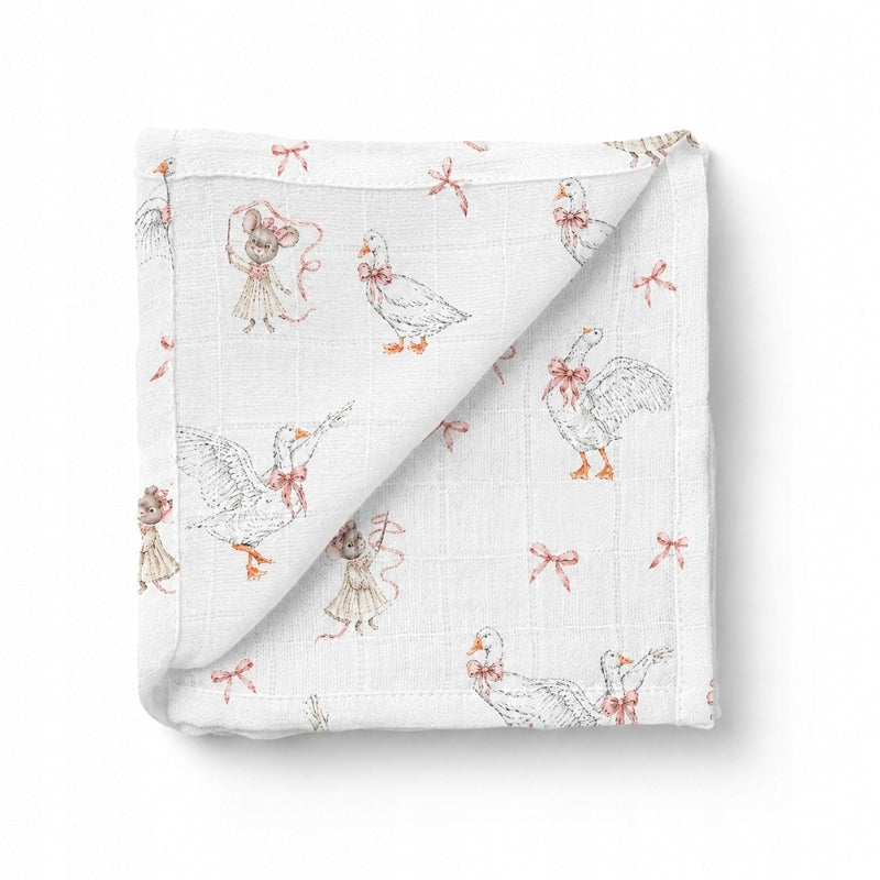 MUSLIN DIAPERS 38 x 38 cm COTTON 5 PIECES POLISH PRODUCT Manufacturer code 5901421439200