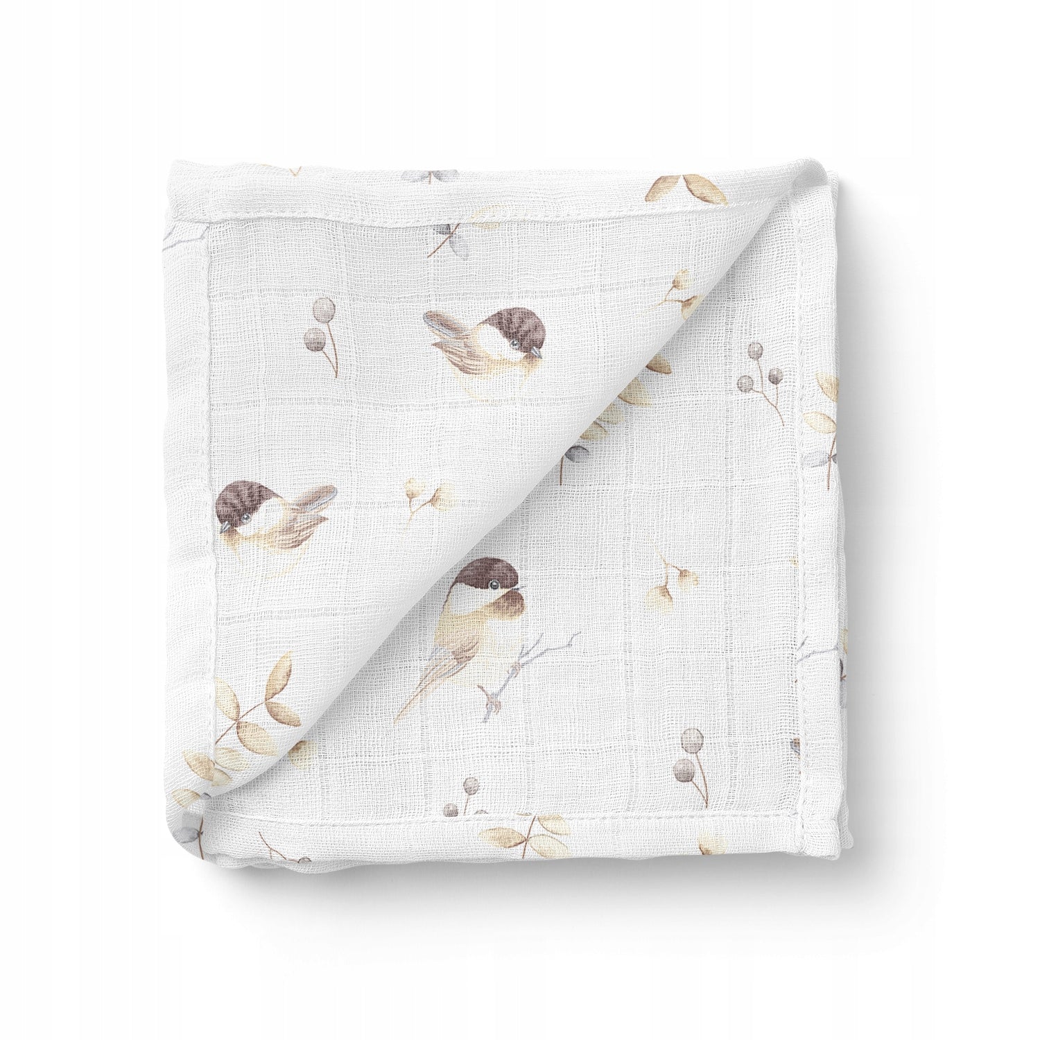MUSLIN DIAPERS 38 x 38 cm COTTON 5 PIECES POLISH PRODUCT Manufacturer code 5905943383775