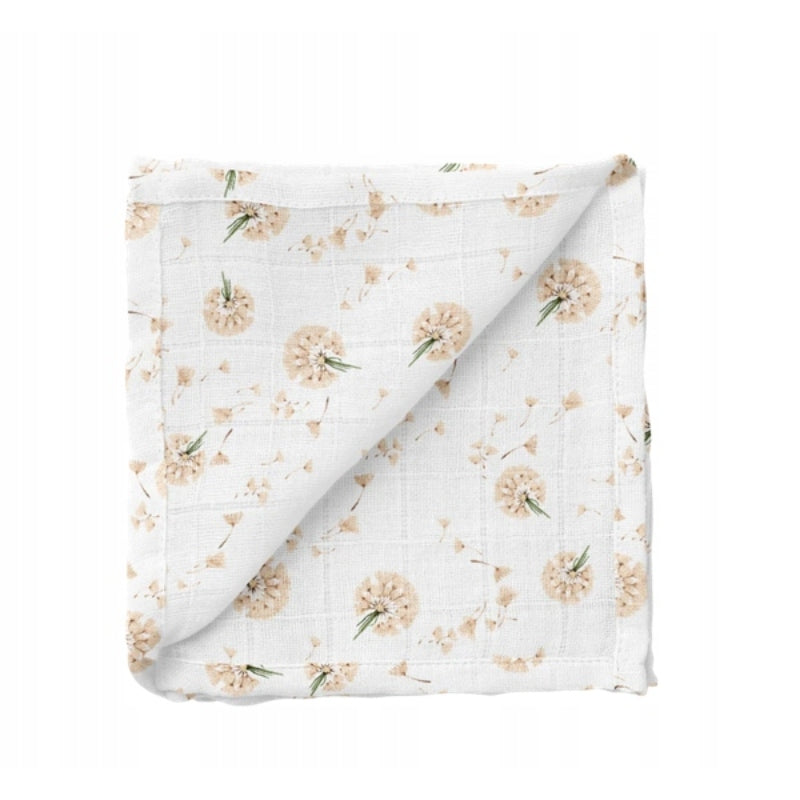 MUSLIN DIAPERS 38 x 38 cm COTTON 5 PIECES POLISH PRODUCT Manufacturer code WG774