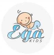 MUSLIN DIAPERS 60x80 cm COTTON x3 Brand Egakids