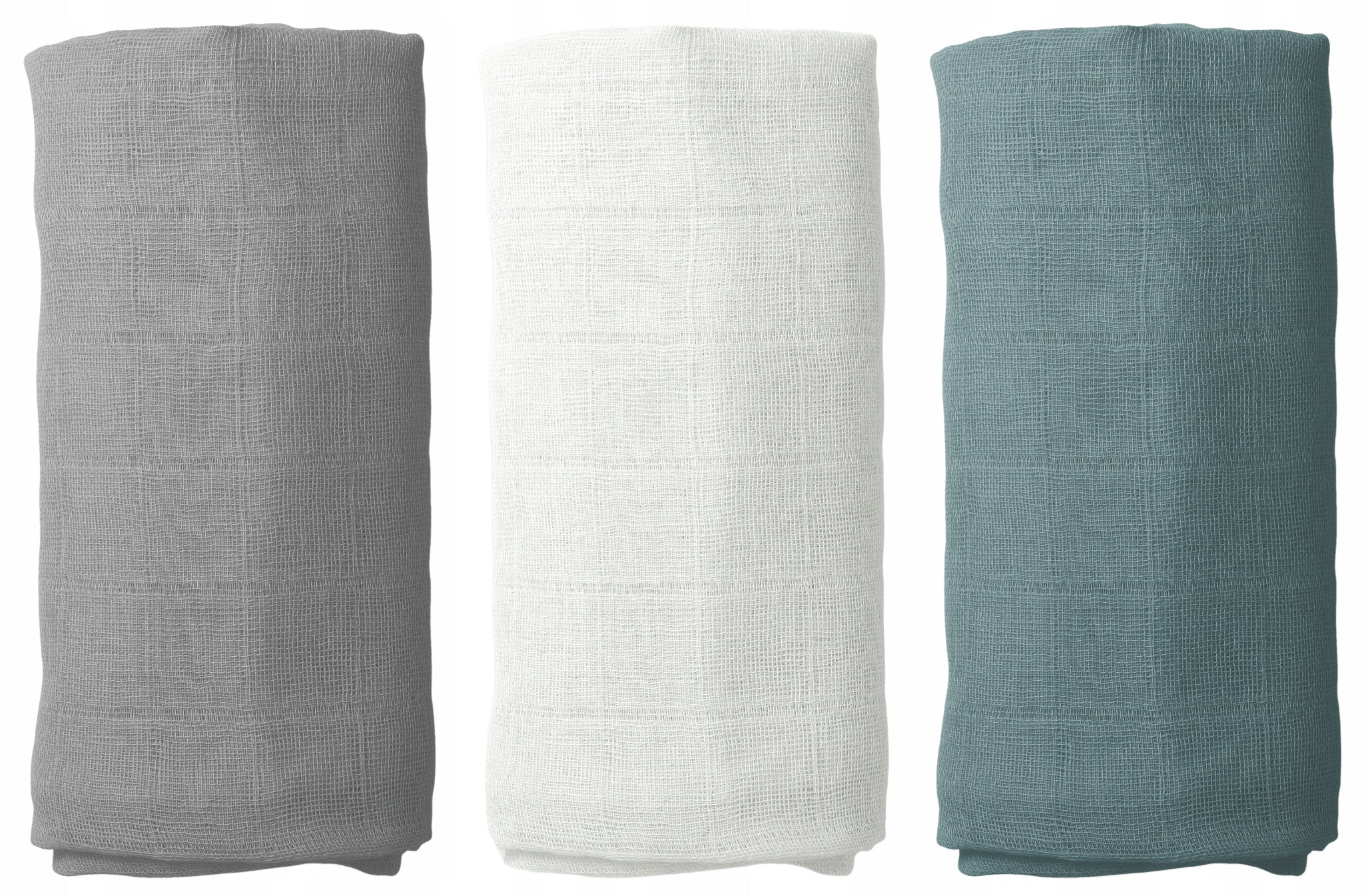 MUSLIN DIAPERS PREMIUM DIAPERS SET OF 3pcs 60x75cm POLISH PRODUCT