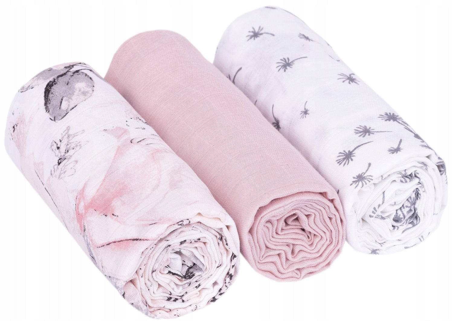 MUSLIN DIAPERS PREMIUM SET OF 3PCS INFANTILO