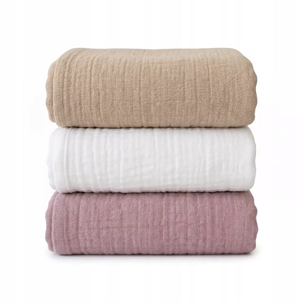 MUSLIN DIAPERS Premium Diapers Set of 3pcs 50x60cm MUMINKY Brand Muminky