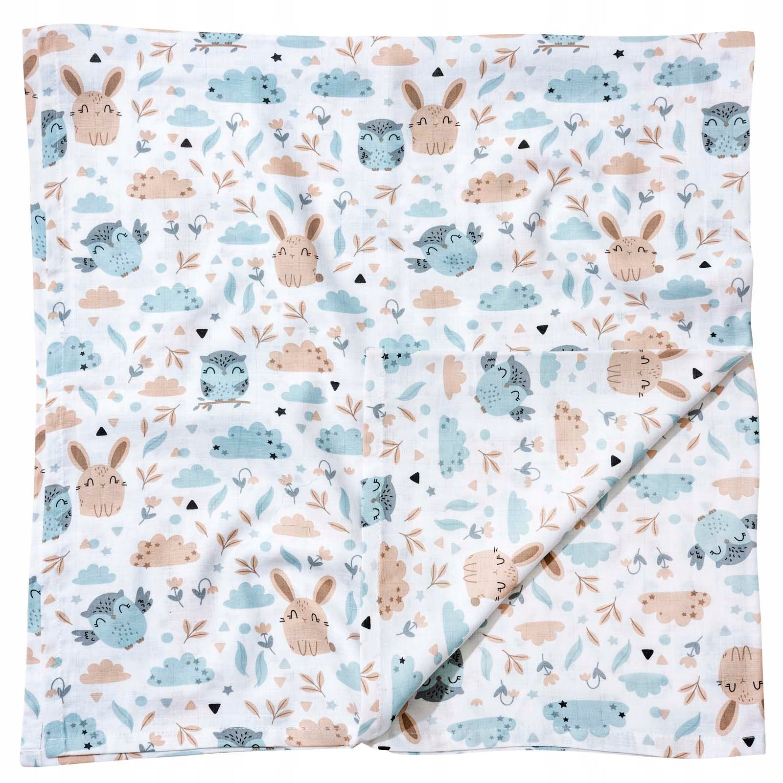 MUSLIN SWADDLE DIAPER blanket DIAPER 120 x 120 Brand Jukki