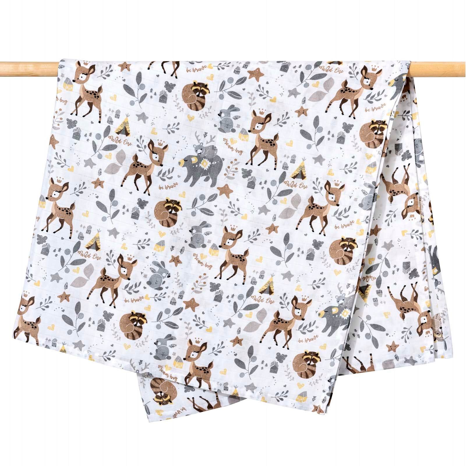 MUSLIN SWADDLE DIAPER blanket DIAPER 120 x 120