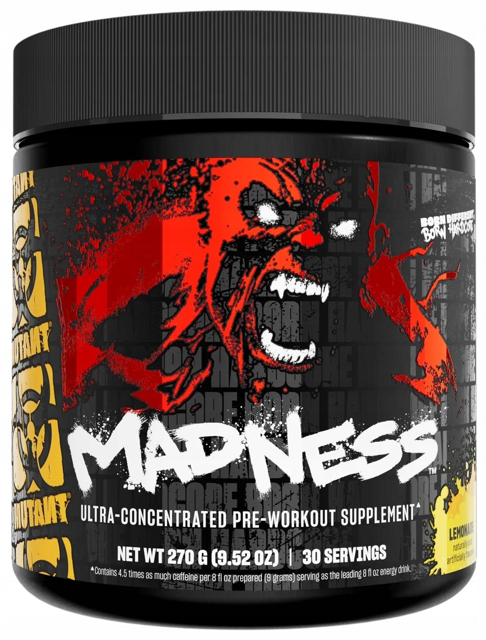 MUTANT MADNESS 270g PRE-WORKOUT CONCEPT FORCE POWER