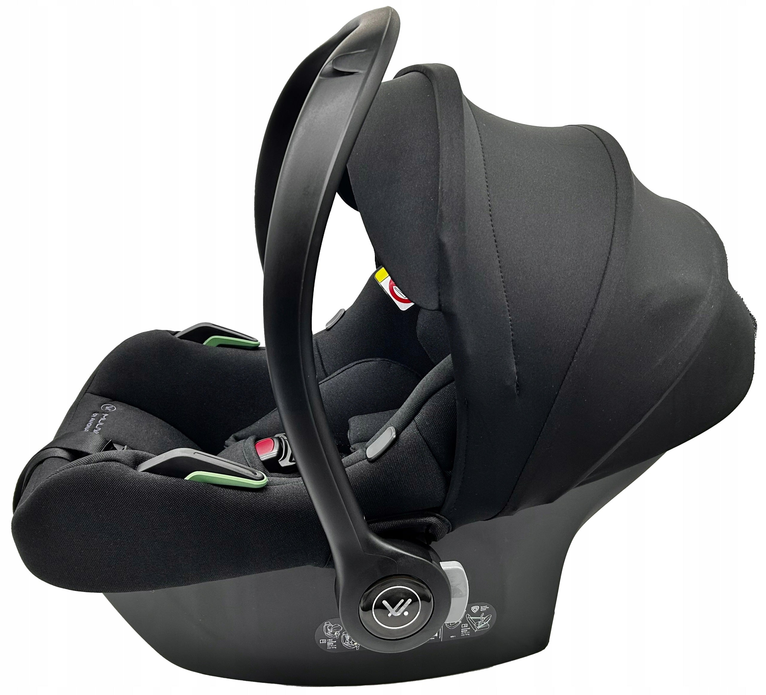 MUUVO COSMO BY AVIONAUT INFANT CAR SEAT 40-87CM INSERT I-SIZE BLACK Manufacturer code 5904261051045