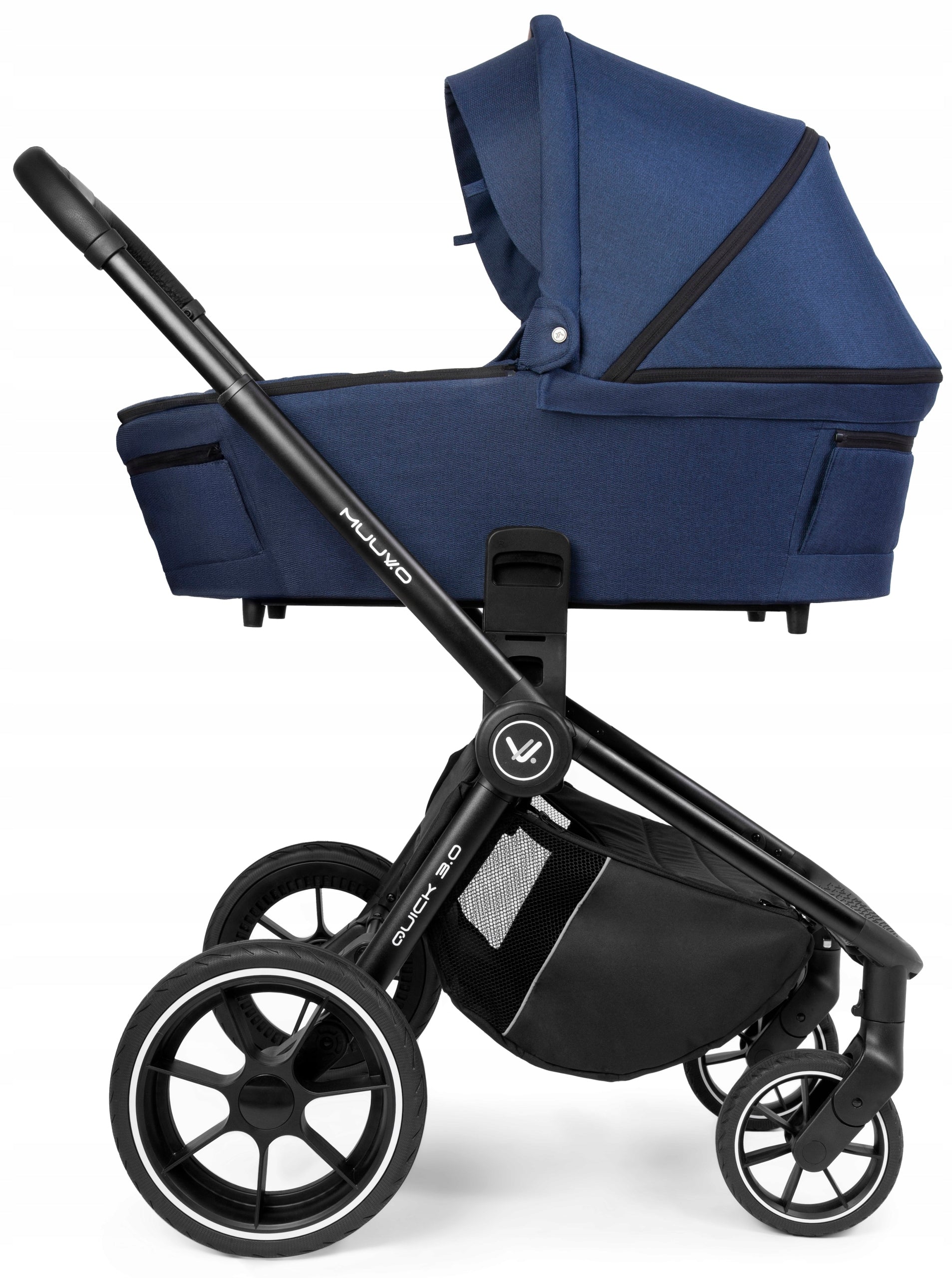 MUUVO FOLDING GONDOLA STANDARD FOR TROLLEY QUICK 3.0 VENTILATION UV50+ HANDLE Brand Muuvo