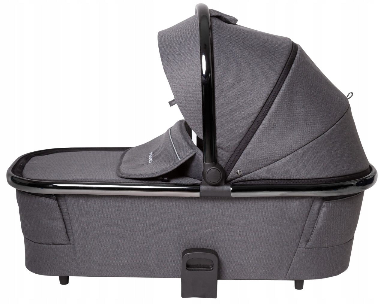 MUUVO LARGER XL GONDOLA FOR QUICK 3.0 BLACK CHROME UV50 IRON GRAPHITE STROLLER