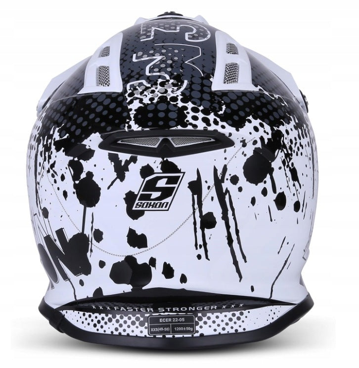 MX MTB Motorcycle Cross Helmet For Children SOXON SKC-33 F XXS Packaging status original