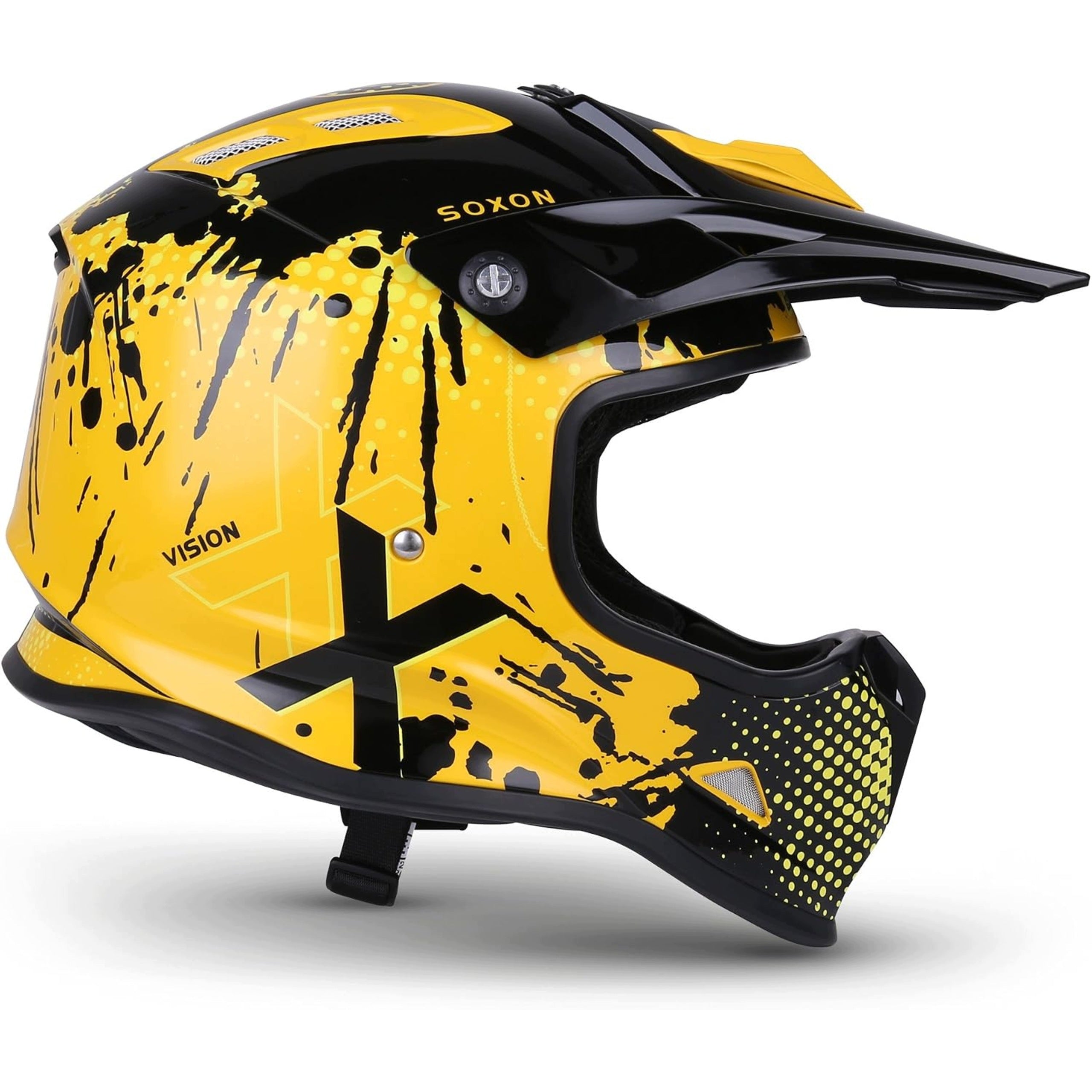 MX MTB Motorcycle Cross Helmet For Children SOXON SKC-33 Fusion Green Model V0NTKNZD