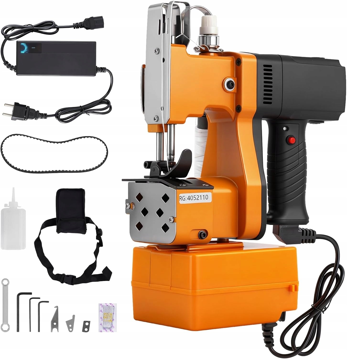 MXBAOHENG Cordless Handheld Bag Stapler GK9-890B for Bags