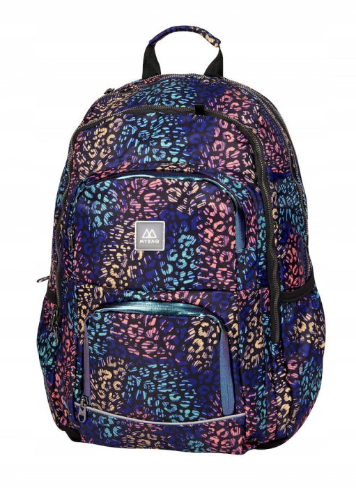 MY BAQ YOUTH SCHOOL BACKPACK for Girl Iridescent Panther Packaging status original