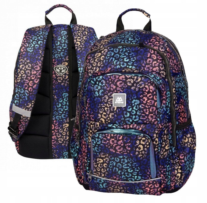 MY BAQ YOUTH SCHOOL BACKPACK for Girl Iridescent Panther